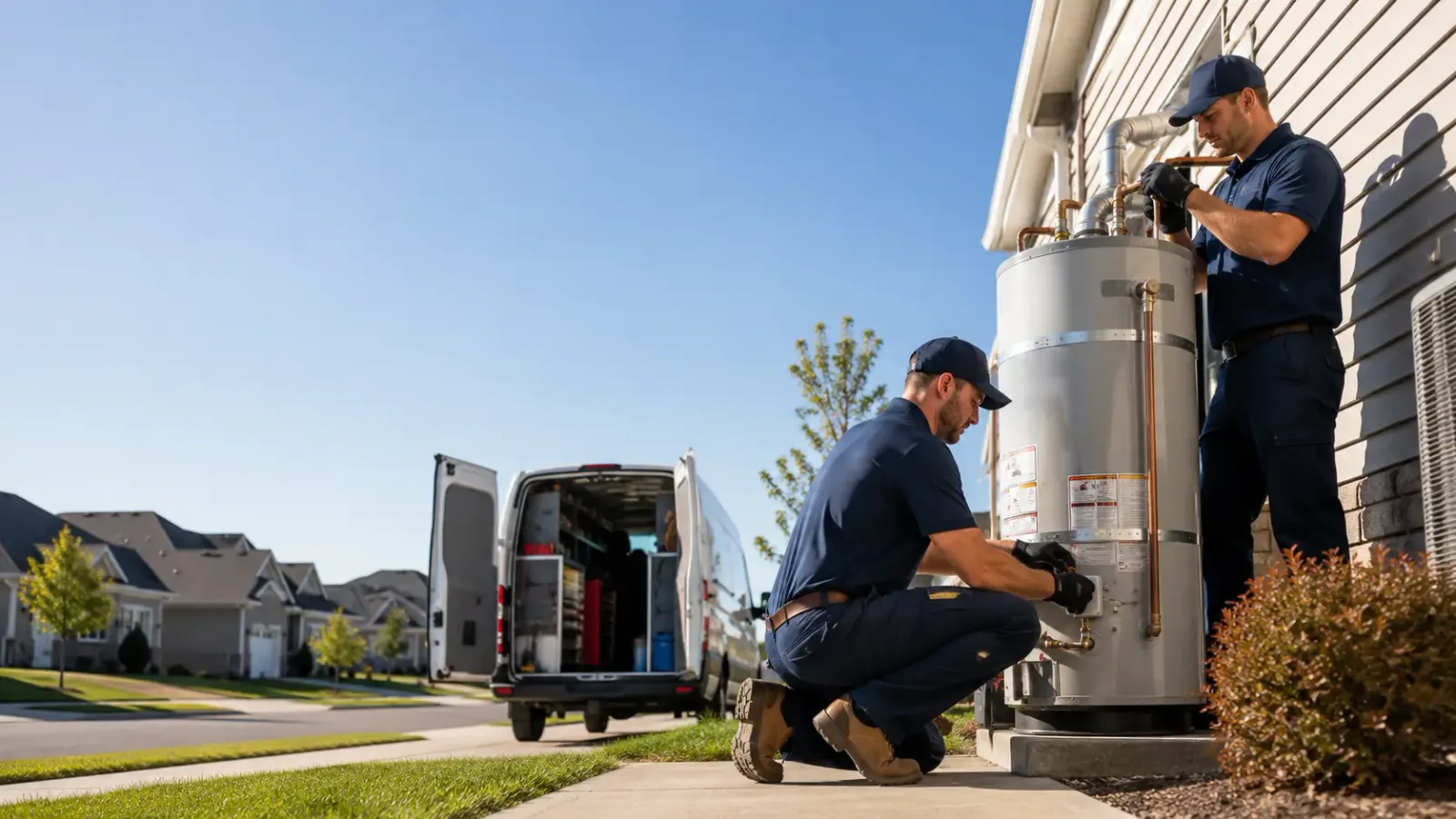 Water Heater Installation in Rock Springs, WI